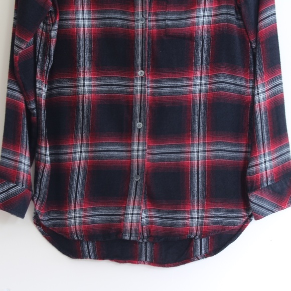 Madewell Classic Ex-Boyfriend Shirt in‎ Rollins Plaid Small - Picture 4 of 9
